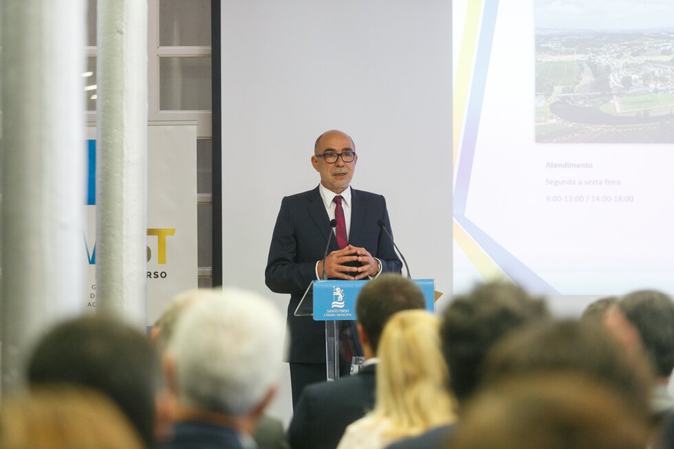 Visita do Ministro da Economia, Manuel Caldeira Cabral