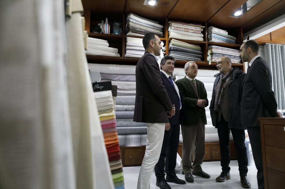 Visita Secret&aacute;rio de Estado Adjunto e do Com&eacute;rcio &agrave; Casa Reis