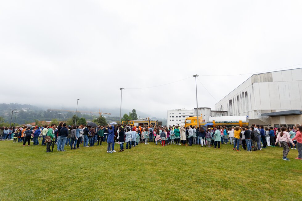 As 700 pessoas foram encaminhadas para o espa&ccedil;o exterior ao Pavilh&atilde;o Municipal