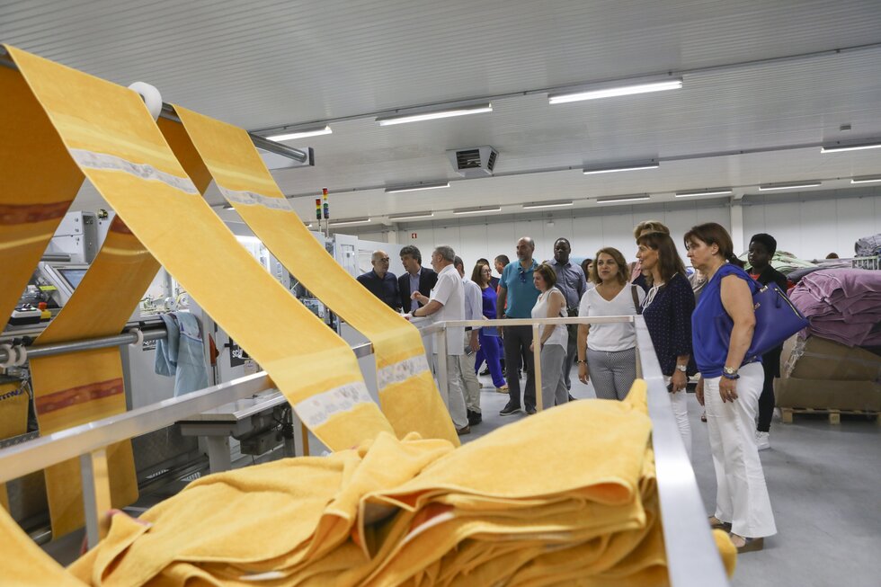 Visita das delega&ccedil;&otilde;es &agrave; Felpinter