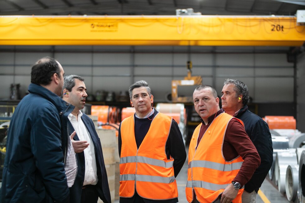 Presidente da C&acirc;mara visitou a empresa Gabelex