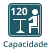 Capacidade 120